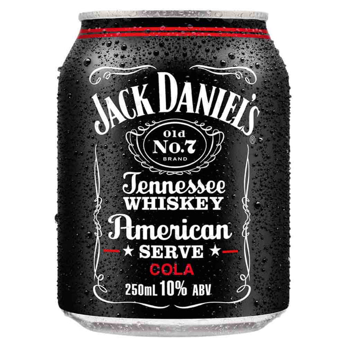 Jack Daniel's American Serve & Cola 250mL American Whisky Jack Daniels