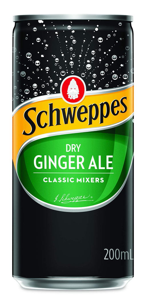 Schweppes Dry Ginger Ale, 24 x 200ml  Visit the Schweppes Store