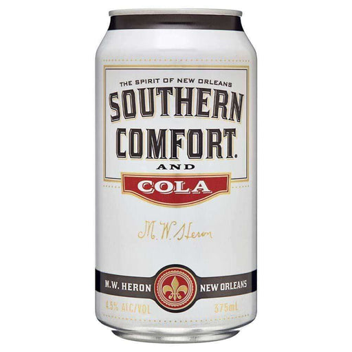 Southern Comfort and Cola Cans 375ml RTD Gateway