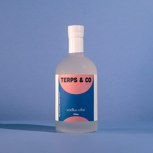 TERPS & CO's Vodka-vibe | Non-Alcoholic Terpenes Spirit | Low on Calories, Plant based, Gluten free, Naturally Healthy | 750 ml  TERPS & CO