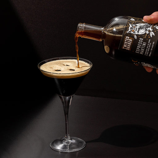 Twisted Shaker Espresso Martini Pre Batched Cocktail (700 mL)  Twisted Shaker