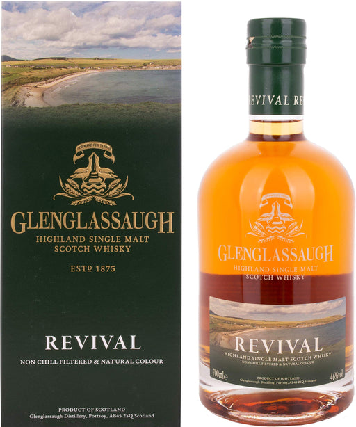 Glenglassaugh Revival, Single Malt Scotch Whiskey, 700 ml  Glenglassaugh