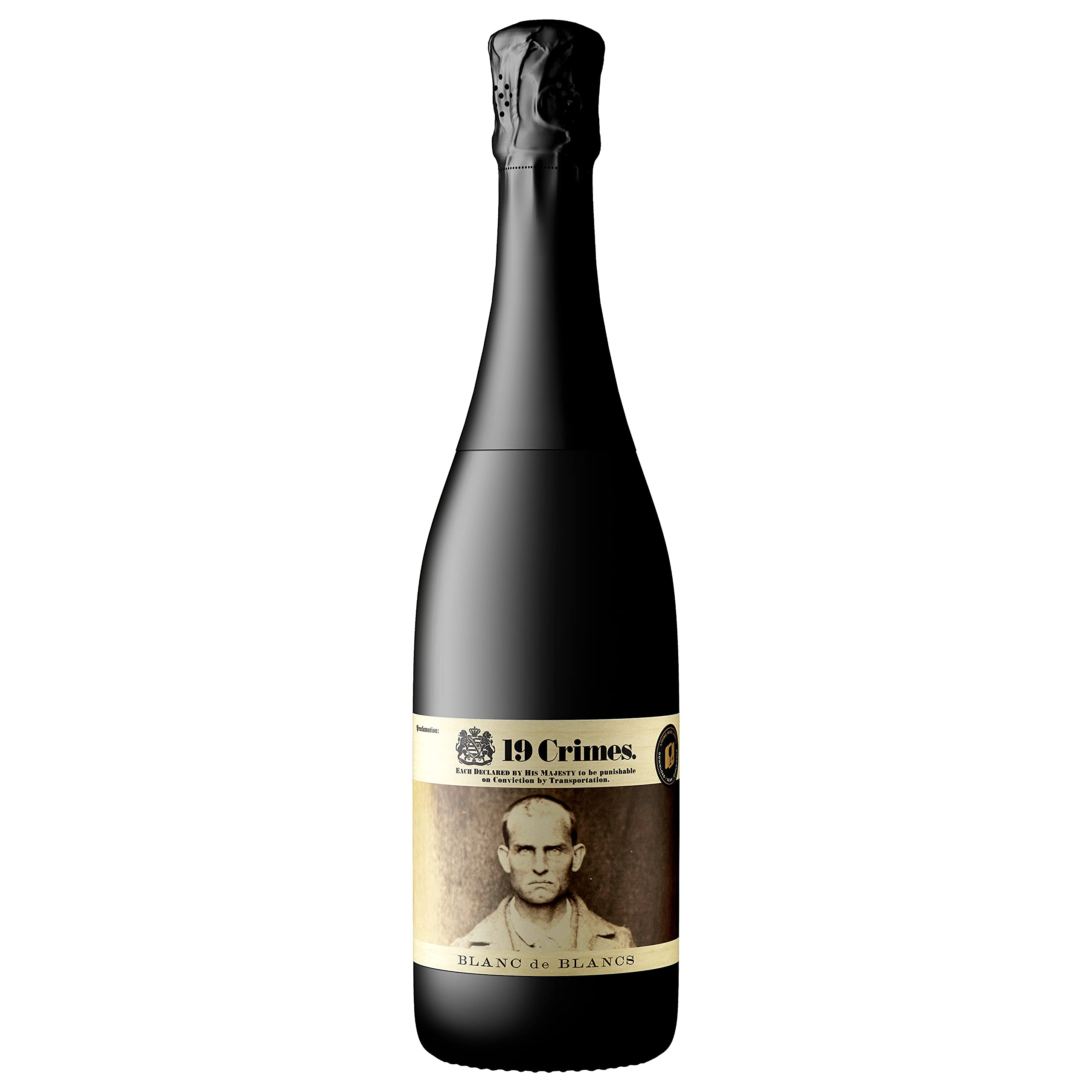 19 Crimes Blanc de Blancs Wine 750ml (Single Bottle), 750 ml