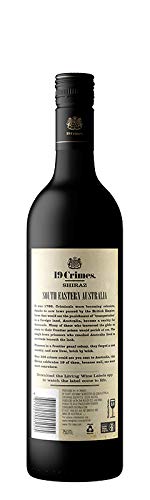 19 Crimes Shiraz Wine 750 ml (Case of 6)