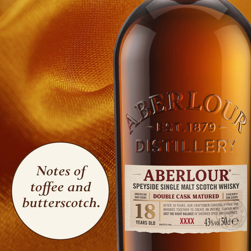 Aberlour 18 Year Old Single Malt Scotch Whisky 500ml  Aberlour