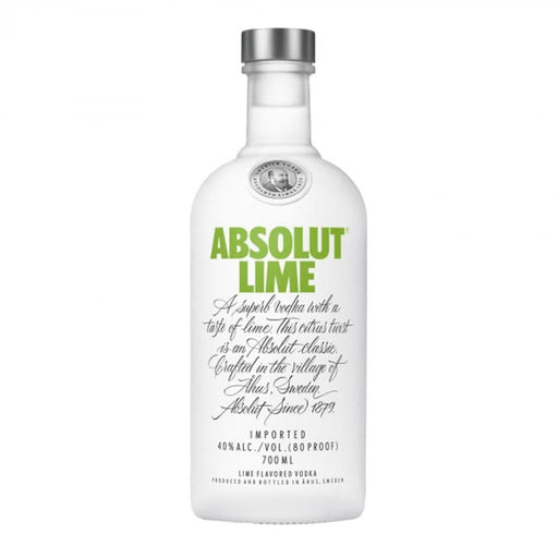 Absolut Lime Flavoured Vodka 700ml Vodka Gateway