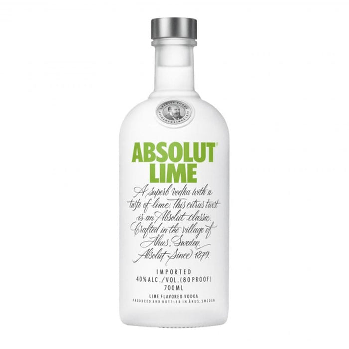Absolut Lime Flavoured Vodka 700ml Vodka Gateway