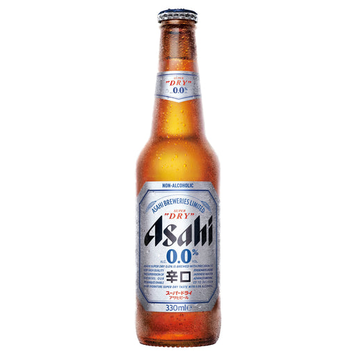 Asahi Super Dry 0.0% Beer Case 24 x 330mL Bottles Non-Alcoholic Beverages Asahi