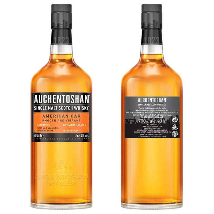 Auchentoshan American Oak Scotch Whisky 700mL  Auchentoshan