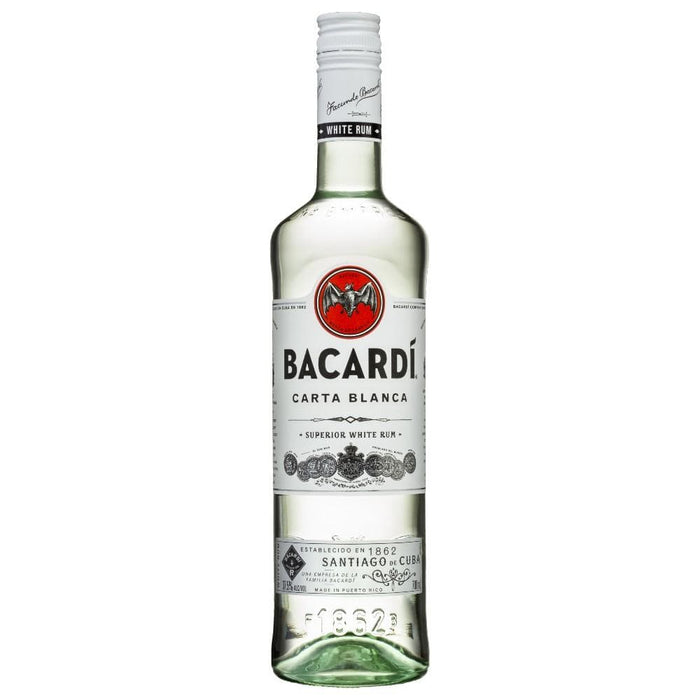 Bacardi Carta Blanca White Rum 700ml Rum Gateway