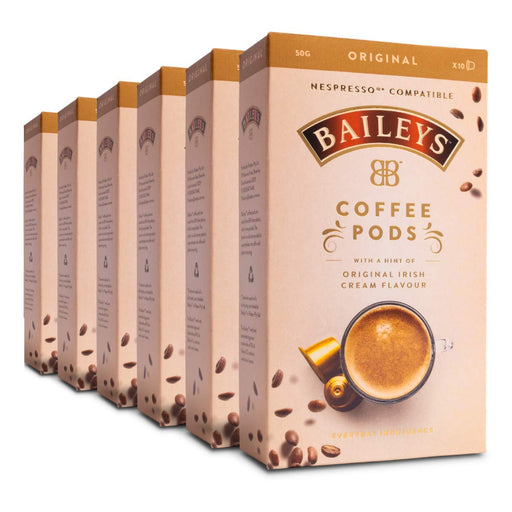 Baileys Nespresso Compatible Coffee Pods Original Irish Cream Australian Packed - 60 Pods (6x10 Pods Pack)  Visit the Baileys Store