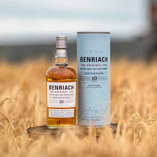 Benriach The Original 10 Year Old Single Malt Scotch Whiskey, 700 ml  Benriach