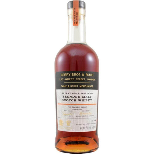 Berry Bros & Rudd Blended Malt Scotch Whisky Sherry Cask Matured BR 700ml Whisky Gateway