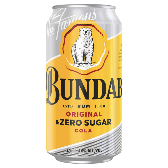 Bundaberg Bundy Bare and Cola Mix 375ml Cans (Pack of 24)  Visit the Bundaberg Store