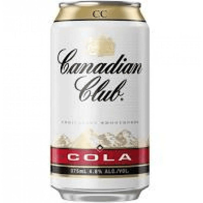 Canadian Club Whisky & Cola Cans 375ml Premix Gateway