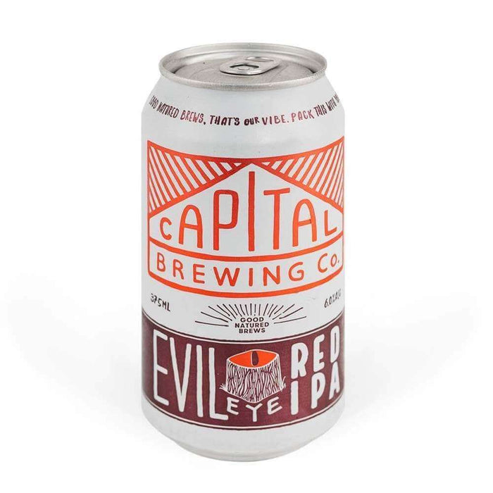 Capital Brewing Co Evil Eye Red IPA 375mL Beer Gateway