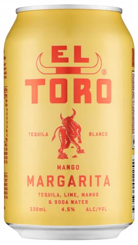 El Toro Mango Margarita 4 x 330ml cans  El Toro