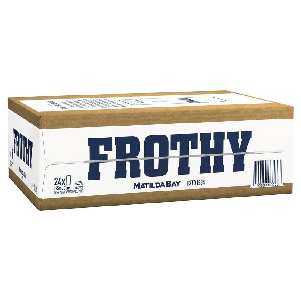 Frothy Beer 375ml Cans