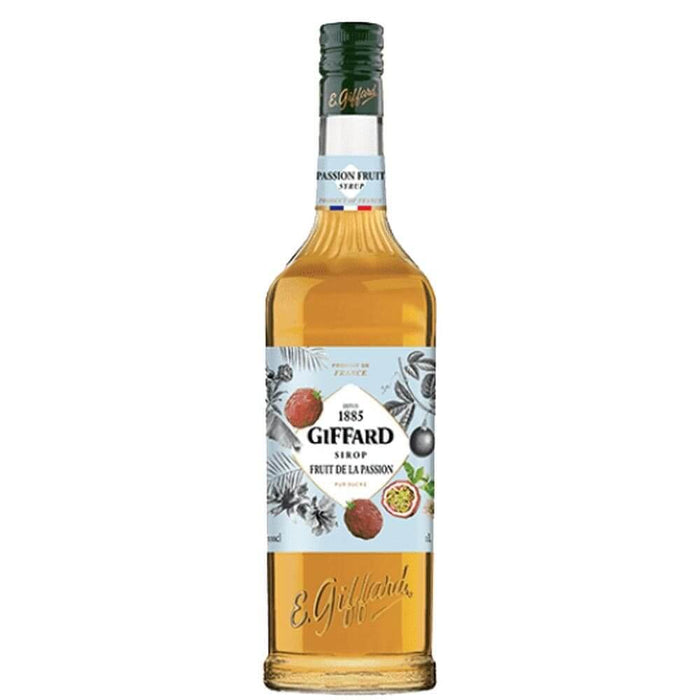 Giffard Passionfruit Syrup 1L Non Alcohol Gateway