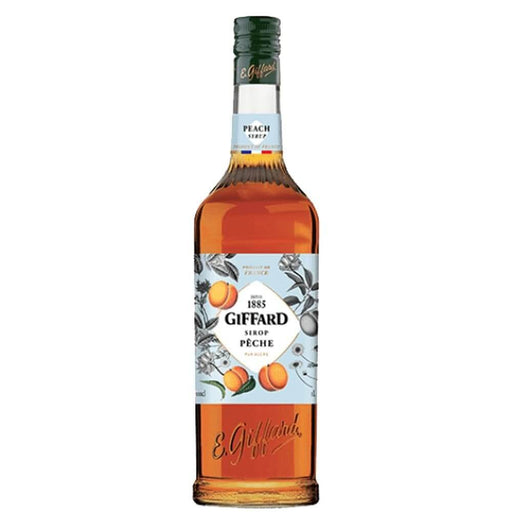 Giffard Peach Syrup 1L Non Alcohol Gateway