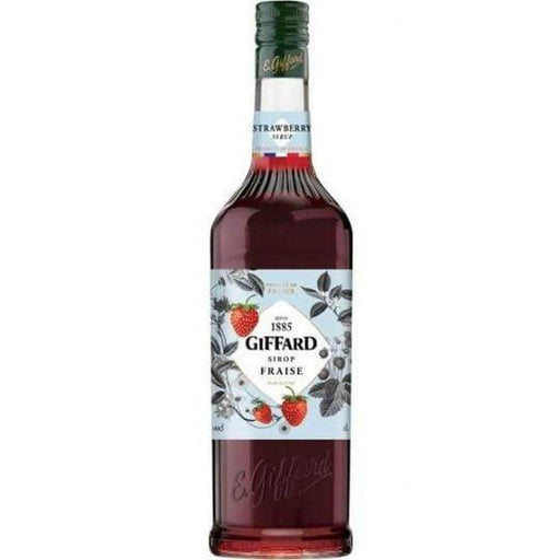 Giffard Strawberry Syrup 1L Non Alcohol Gateway
