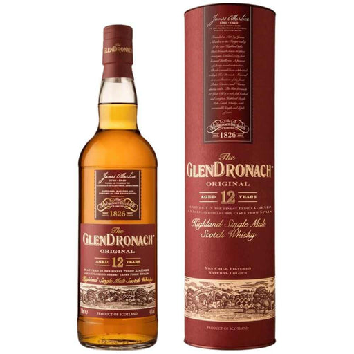 Glendronach 12 Year Old Single Malt Scotch Whisky 700ml Whisky Gateway