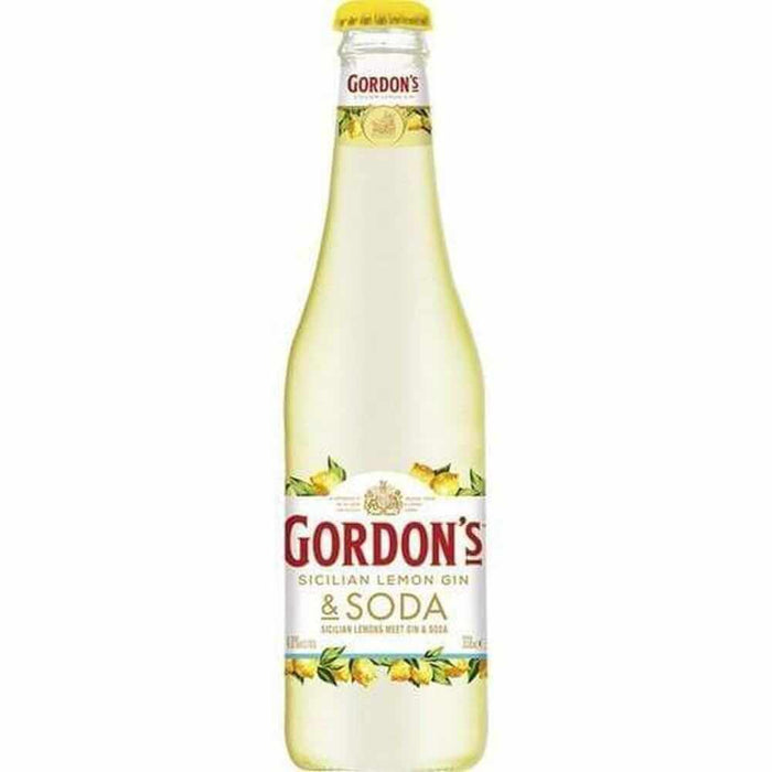 Gordons Sicilian Lemon Gin & Soda 330ml Gin Premix Gateway