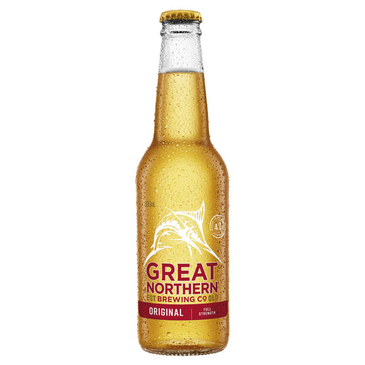 Great Northern Original Lager 330ml (Case of 24 Bottles)  GREAT NORTHERN BREWING CO