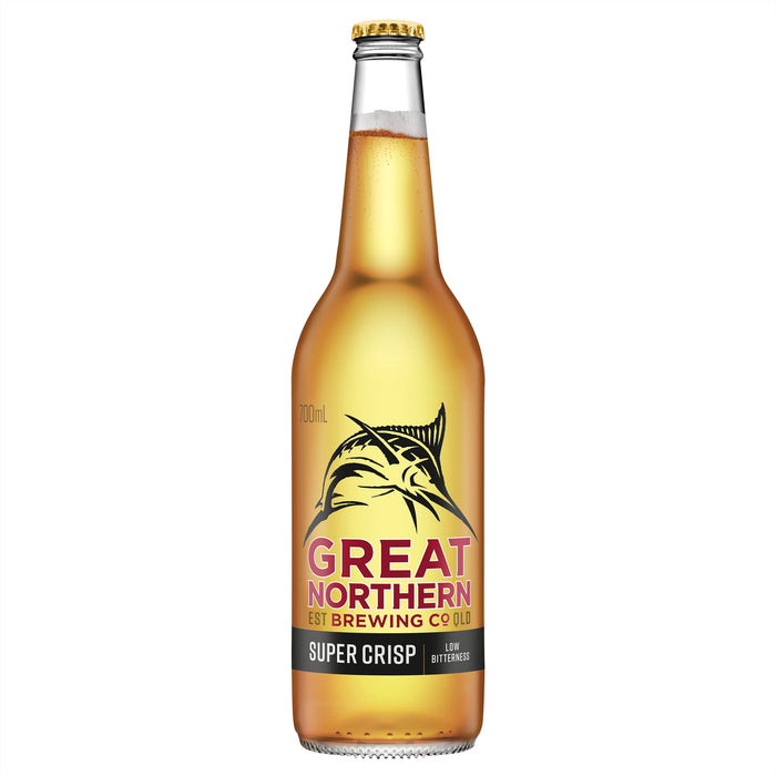 Great Northern Super Crisp Lage 700ml x 12  GREAT NORTHERN BREWING CO