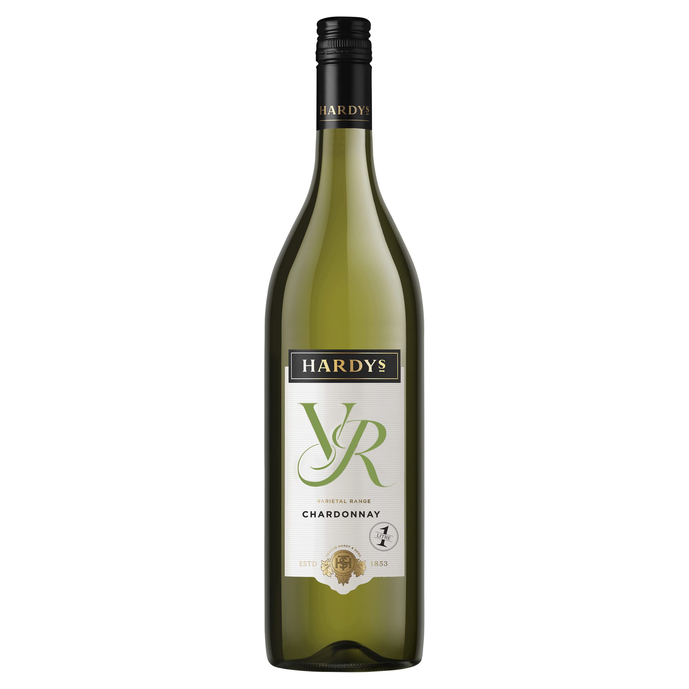 Hardys VR Chardonnay Wine 1L (Pack of 6)