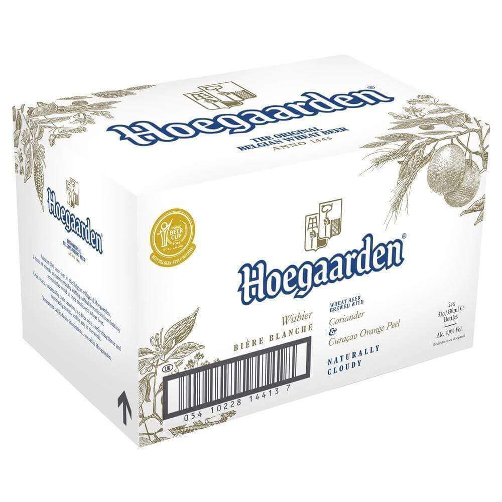 Hoegaarden Beer 330mL Bottles <b>Plus Bonus Sonder Sparkling Pinot Gris 24 x 250ml cans</b>