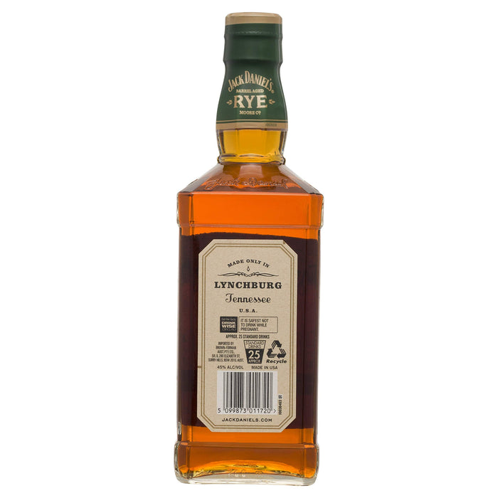 Jack Daniel's Tennessee Straight Rye Whiskey, 700 ml  Visit the Jack Daniel's Store