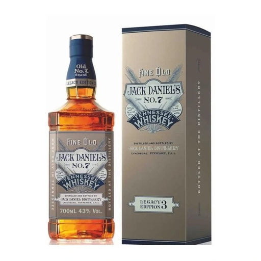Jack Daniels Tennessee Whiskey Legacy Edition 3 700ml @ 43% abv  Jack Daniel's