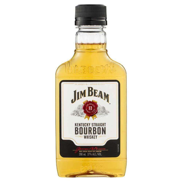 Jim Beam White Label Bourbon 200mL Bourbon Jim Beam