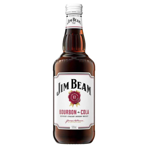 Jim Beam White Label & Cola 500ml Premix Jim Beam