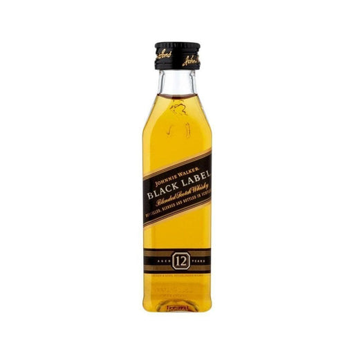 Johnnie Walker Black Label Scotch Whisky 50ml 12-Pack Scotch Whisky Gateway