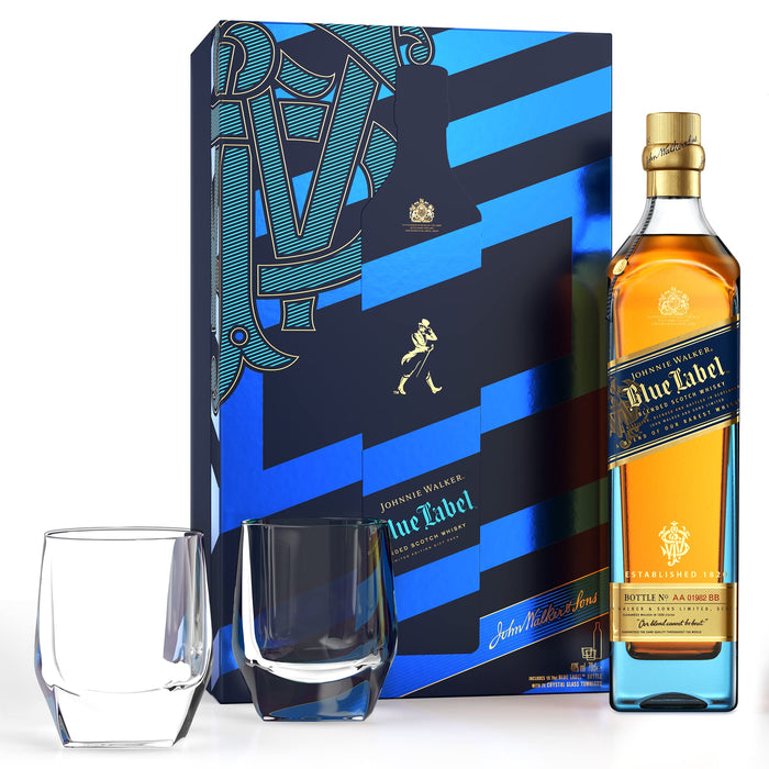 Johnnie Walker Blue Label Gift Pack FY23 Blended Scotch Whisky 700 ml  Visit the Johnnie Walker Store