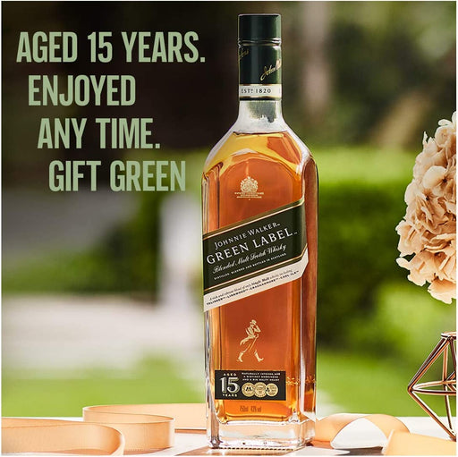 Johnnie Walker Green Label Scotch Whisky 700ml  Visit the Johnnie Walker Store