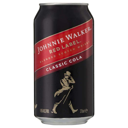 Johnnie Walker Scotch and Cola 375ml Cans x 24 Whisky Gateway