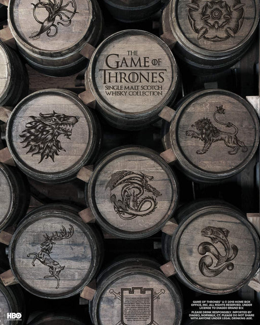 Lagavulin Game of Thrones House Lannister - 9 Year Old Limited Edition Scotch Whisky 700ml  Lagavulin