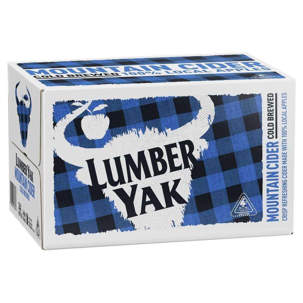 Lumber Yak Mountain Cider 345ml Bottles