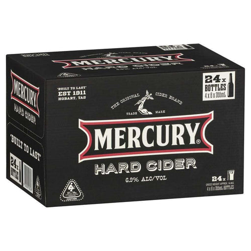 Mercury Hard Cider 335mL Bottles Cider Carlton United Breweries