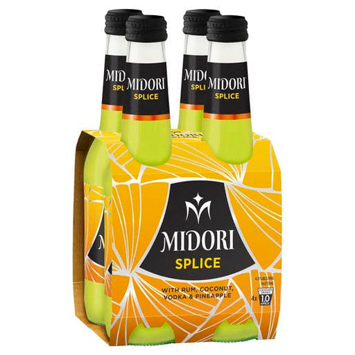 Midori Splice Cocktail Premix 275 ml (Pack of 4)  Midori