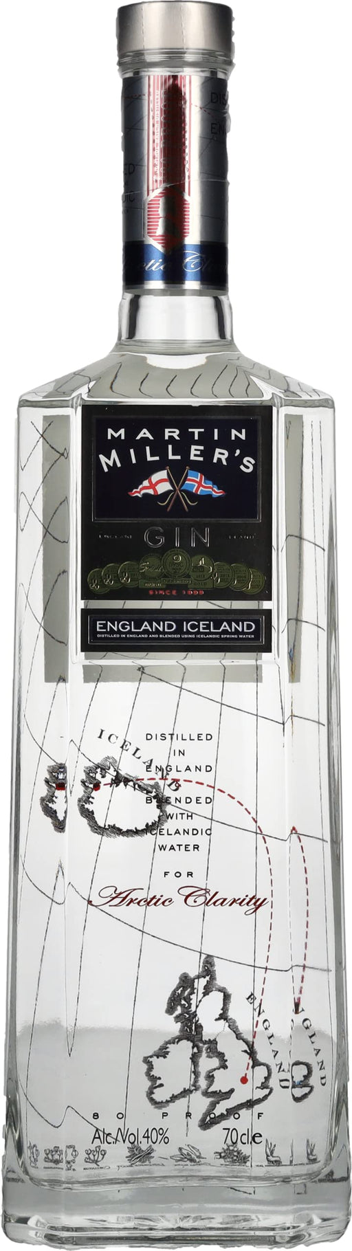 Millers Gin Reformed 40.0% 700Ml  Martin Miller's