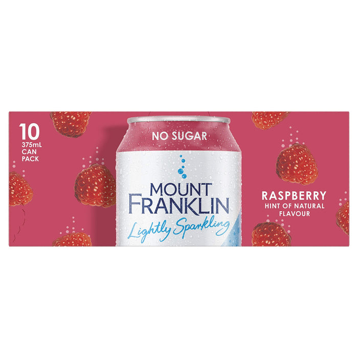 Mount Franklin Lightly Sparkling Water Raspberry 10 x 375ml  Visit the Mount Franklin Store