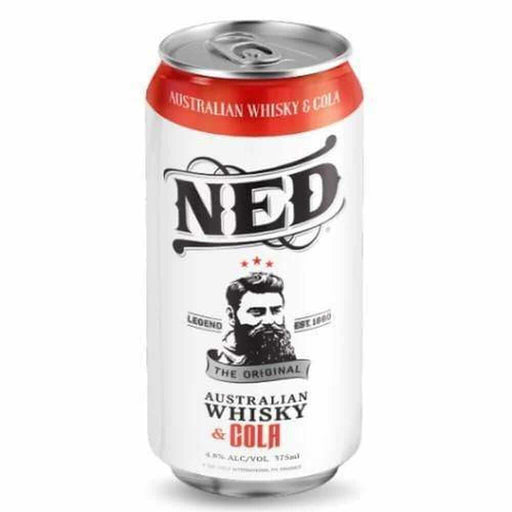 NED Australian Whisky & Cola cans 4.8% 375ml Premix Gateway