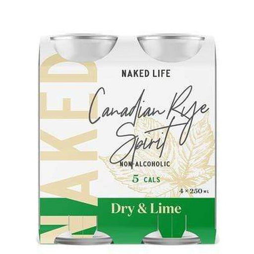 Naked Life Non-Alcoholic Canadian Rye Dry & Lime 250ml 24 Pack Non-Alcoholic Premix Gateway
