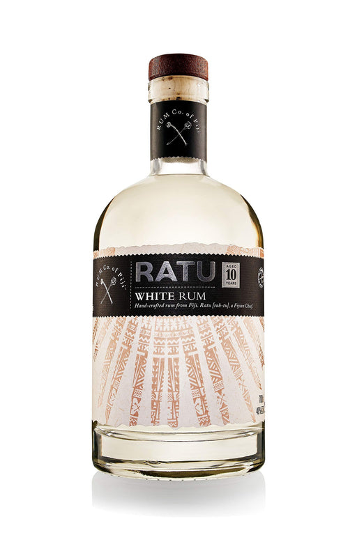 Ratu White Rum 10 Year Old 700ml  Rum Co Of Fiji