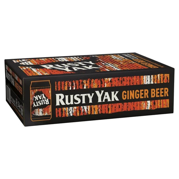 Rusty Yak Ginger Beer 330ml Cans Ginger Beer Carlton United Breweries
