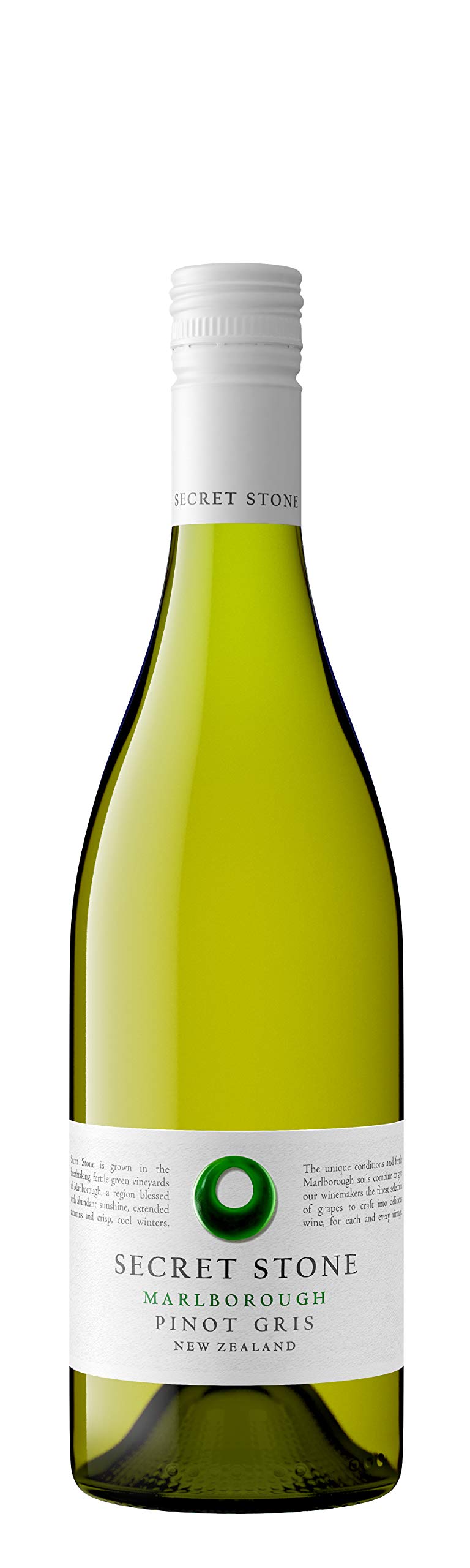 Secret Stone Marlborough Pinot Gris Wine 750 ml (Case of 6)